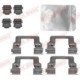Set accesorii placute frana QUICK BRAKE kit montare spate pentru LAND ROVER DEFENDER DISCOVERY V RANGE ROVER IV SPORT II 2.0-5.0