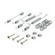 Set accesorii sabot de frână QUICK BRAKE pentru DAEWOO, CHEVROLET MATIZ, ORLANDO, SPARK, TICO 0.8-2.0D