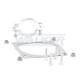 Set montare sistem de esapament WALKER pentru MERCEDES SPRINTER 4,6-T, CITROEN C4, C4 GRAND PICASSO I, C5 I 2.0D/2.2D 06.98-