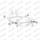 Set montare sistem de esapament WALKER pentru MERCEDES SPRINTER 4,6-T, CITROEN C4, C4 GRAND PICASSO I, C5 I 2.0D/2.2D 06.98-