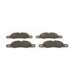 Set placute frana fata BOSCH pentru PORSCHE 718 BOXSTER, 718 CAYMAN, 911, 911 TARGA, BOXSTER, CAYMAN 2.0-3.6 06.08, 73.9 mm x 199.3 mm x 17.5 mm