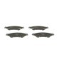 Set placute frana fata BOSCH pentru FORD RANGER 2.0D-3.2D 04.11, inaltime 68.0 mm, latime 194.1 mm, grosime 16.2 mm