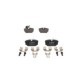 Set placute frana spate BOSCH VW CALIFORNIA T4 CAMPER TRANSPORTER T4 1.9D-2.8 07.90-06.03 51.0 mm x 94.9 mm x 16.8 mm