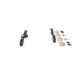 Set placute frana spate BOSCH VW CALIFORNIA T4 CAMPER TRANSPORTER T4 1.9D-2.8 07.90-06.03 51.0 mm x 94.9 mm x 16.8 mm