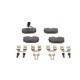 Set placute frana spate BOSCH VW CALIFORNIA T4 CAMPER TRANSPORTER T4 1.9D-2.8 07.90-06.03 51.0 mm x 94.9 mm x 16.8 mm