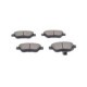 Set placute frana fata BOSCH pentru CITROEN NEMO, FIAT 500, BRAVO II, DOBLO, FIORINO, GRANDE PUNTO, IDEA, PANDA 1.2-1.6
