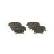 Set placute frana Spate BOSCH pentru CHRYSLER 300C, DODGE CHALLENGER, CHARGER, LANCIA THEMA 57.6mm x 101.3mm x 18.0mm