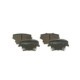 Set placute frana Spate BOSCH pentru CHRYSLER 300C, DODGE CHALLENGER, CHARGER, LANCIA THEMA 57.6mm x 101.3mm x 18.0mm