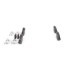 Set placute frana spate BOSCH pentru BMW 1 (E81), 1 (E87), 3 (E90), 3 (E92) 1.6/2.0/2.0D 06.04-06.13 cu instructiuni de montare