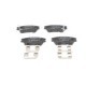 Set placute frana fata cu arc si tampon de amortizare BOSCH pentru HYUNDAI ATOS 1.0/1.1, dimensiuni 47.1 mm x 104.9 mm x 16.0 mm