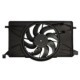 Ventilator radiator cu carcasa NRF pentru FORD C-MAX II, FOCUS III, FOCUS III/HATCHBACK, GRAND C-MAX 1.6-2.0 07.10-02.20