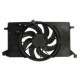 Ventilator radiator cu carcasa NRF pentru FORD C-MAX II, FOCUS III, FOCUS III/HATCHBACK, GRAND C-MAX 1.6-2.0 07.10-02.20