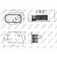 Radiator ulei motor NRF pentru CHEVROLET CRUZE, TRAX; OPEL ASTRA J, ASTRA J GTC, MERIVA B 1.7D 09.09, dimensiuni 69x139x56 mm