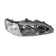 Far Stanga DEPO Lampa Frontala H1/H7 Electric Negru Semnalizator Alb Honda Accord VI 01.00-12.03
