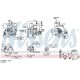 Turbocompresor NISSENS cu set de garnituri pentru OPEL AGILA, COMBO TOUR, CORSA C, MERIVA A, SUZUKI IGNIS II, SWIFT III 1.3D