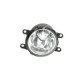 Proiector ceata DEPO Lampa de ceata Stanga H11 TOYOTA LAND CRUISER PRADO 08.09- Fata Stanga Transparent Crom