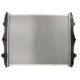 Radiator racire motor NISSENS DAF LF 45 LF 55 Inaltime 657 mm Latime 529 mm Grosime 58 mm fara cadru