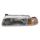 Far DEPO Lampa frontala Stanga cromat portocaliu DODGE STRATUS 12.96 sedan cu luminapt viraje si lumini curbe