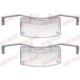 Set accesorii placute frana fata AUDI A8 D3 VW PHAETON 2.8-6.0 04.02-03.16 QUICK BRAKE