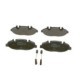 Set placute frana fata BOSCH pentru MERCEDES VIANO (W639), VITO/MIXTO (W639), VITO (W639) 2.0D-3.7, dimensiuni 61.7 mm x 165.0 mm x 20.6 mm