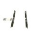 Set placute frana fata BOSCH pentru MERCEDES VIANO (W639), VITO/MIXTO (W639), VITO (W639) 2.0D-3.7, dimensiuni 61.7 mm x 165.0 mm x 20.6 mm