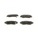 Set placute frana fata BOSCH pentru KIA RETONA, SPORTAGE 2.0/2.0D 04.94-08.03, Inaltime 52.4 mm, Latime 149.1 mm, Grosime 15.6 mm