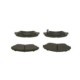 Set placute frana fata BOSCH pentru KIA RETONA, SPORTAGE 2.0/2.0D 04.94-08.03, Inaltime 52.4 mm, Latime 149.1 mm, Grosime 15.6 mm