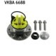 Kit rulmenti roata SKF Fata Dreapta/Stanga cu mufa pentru OPEL ASTRA H, ASTRA H CLASSIC, ASTRA H GTC, ZAFIRA B, 110 mm, 136.5 mm