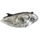 Far DEPO Lampa frontala Stanga H7 pneumatic fara motoras cromat transparent pentru MERCEDES A (W169)