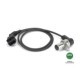 Senzor impulsuri arbore cotit NTK pentru BMW 3 (E36), 5 (E34) 2.0 04.90-11.99 cu cablu, 3 pini, prelucrat cu colțuri