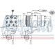 Compresor climatizare NISSENS pentru MAN TGL I, TGL II, TGM I, 180 ml, 24 V, 8 gauri fixare, R134a, SD7H15, 119 mm fulie