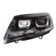 Far DEPO Lampa frontala Stanga PWY24W/W21 electric cu motor xenon VW TOUAREG 01.14-