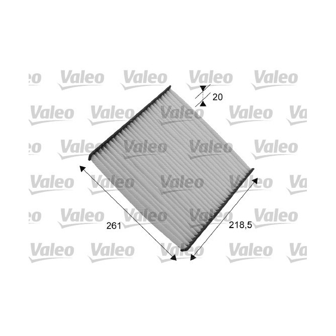 Filtru, aer habitaclu VALEO