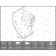 Set garnituri de frictiune frana tambur BERAL pentru MERCEDES T2/LN1 04.86-12.94, dimensiuni 300x122 mm, grosime 9.3 mm