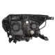 Far DEPO Lampa frontala Stanga H11/H15/PY21W/W5W electric mecanic fara motoras negru pentru FORD RANGER 03.15