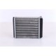 Schimbator caldura, incalzire habitaclu NISSENS pentru MERCEDES SPRINTER 95, inaltime 153 mm, latime 170 mm, grosime 42 mm, material aluminiu