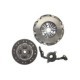 Set ambreiaj LUK cu autoreglare, rulment hidraulic, 240mm, pentru MERCEDES C (CL203), C T-MODEL (S203, S204), CLK (A209) 1.8-3.0