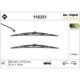 Lamela stergator SWF brat stergator fata 1 set=2 buc cadru cu spoiler 530/475mm pentru AUDI
