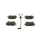 Set placute frana Spate BOSCH pentru AUDI A4 B8, A5, A6 ALLROAD C7, A6 C7, A7, A8 D4; PORSCHE MACAN 1.8-4.2D 11.09, 58.5mm x 116.7mm x 17.3mm