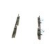 Set placute frana fata BOSCH pentru BMW 1 E81 E82 E87 E88 3 E90 E91 E92 E93 5 E60 E61 1.6-3.0D 07.03-02.17 63.3mm 154.8mm 20.0mm