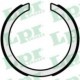 Set saboti frana, frana de mana LPR pentru DAEWOO LEGANZA, NUBIRA; HYUNDAI SONATA VI-VIII; KIA OPTIMA, SPORTAGE III 1.6-2.5 05.97-
