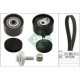 Set curea de distributie INA pentru DACIA DUSTER, LOGAN, SANDERO, LADA LARGUS, NISSAN KUBISTAR, RENAULT CLIO 1.4-1.6LPG