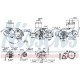 Turbocompresor NISSENS cu set de garnituri pentru ALFA ROMEO MITO, FIAT DOBLO, GRANDE PUNTO, PUNTO EVO, STRADA 1.3D 10.05-