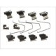 Set accesorii placute frana fata QUICK BRAKE pentru MAZDA MX-5 II, SUZUKI GRAND VITARA I, VITARA 1.6-2.7 12.94-12.05