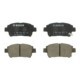 Set placute frana fata BOSCH pentru TOYOTA BB I, CELICA, COROLLA, PRIUS, YARIS, dimensiuni 51.6 mm x 116.4 mm x 16.5 mm