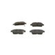 Set placute frana fata BOSCH pentru TOYOTA BB I, CELICA, COROLLA, PRIUS, YARIS, dimensiuni 51.6 mm x 116.4 mm x 16.5 mm