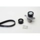 Set curea transmisie cu caneluri CONTITECH pentru NISSAN QASHQAI I, X-TRAIL, RENAULT GRAND SCENIC II, III, KOLEOS I, LAGUNA, MEGANE 2.0D