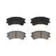 Set placute frana fata LPR pentru MAZDA 6 1.8-2.3 01.02-02.08, inaltime 59.5 mm, latime 132.0 mm, grosime 18.5 mm