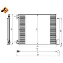 Condensator, climatizare NRF
