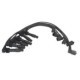 Set cablaj aprinder NGK Opel Omega V6 2.5/3.0 94 - 6 fire, lungimi 39 cm, 30 cm, 56 cm, 62 cm, 55 cm, 80 cm, negru